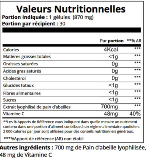 Perles d'abeilles - Hopus Nutrition