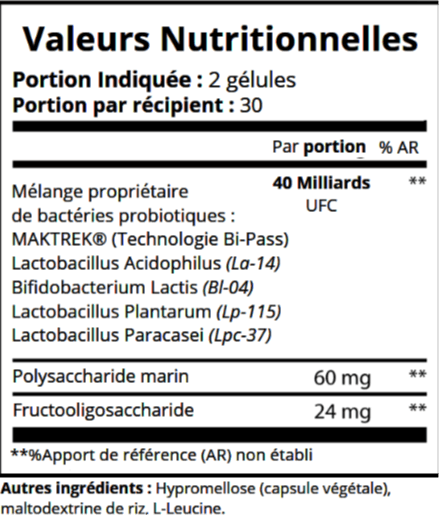 Pré & Probiotique 40 Milliards - Hopus Nutrition